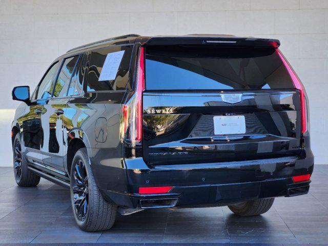 used 2023 Cadillac Escalade ESV car, priced at $94,998