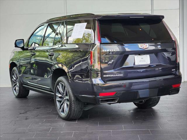used 2024 Cadillac Escalade car, priced at $84,991