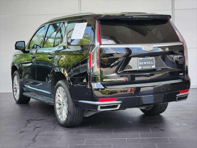 used 2021 Cadillac Escalade car, priced at $47,699