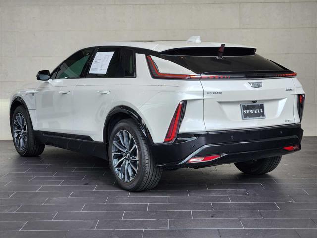 new 2025 Cadillac LYRIQ car, priced at $65,695