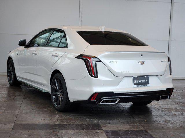 new 2025 Cadillac CT4 car, priced at $47,260