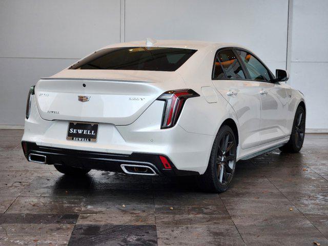 new 2025 Cadillac CT4 car, priced at $47,260