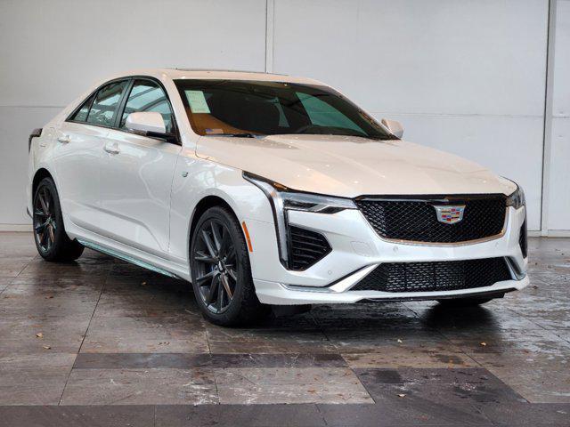 new 2025 Cadillac CT4 car, priced at $47,260