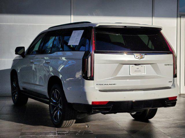 used 2023 Cadillac Escalade car, priced at $94,998