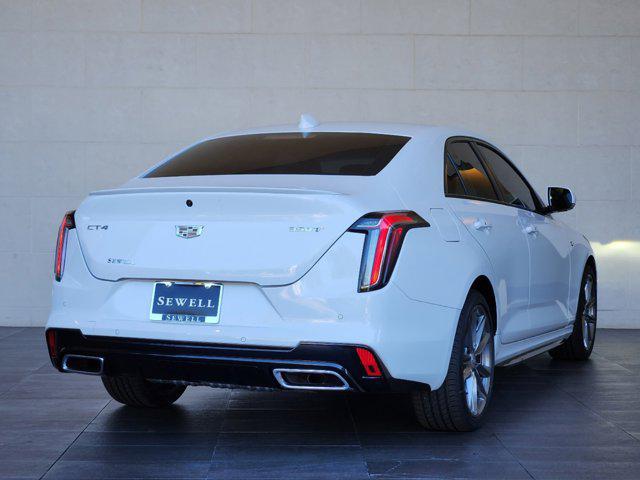 new 2025 Cadillac CT4 car, priced at $46,240