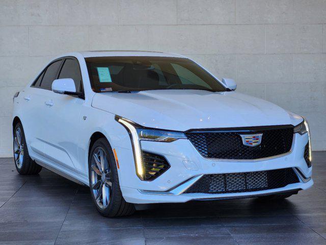 new 2025 Cadillac CT4 car, priced at $46,240