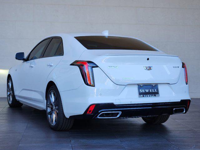 new 2025 Cadillac CT4 car, priced at $46,240