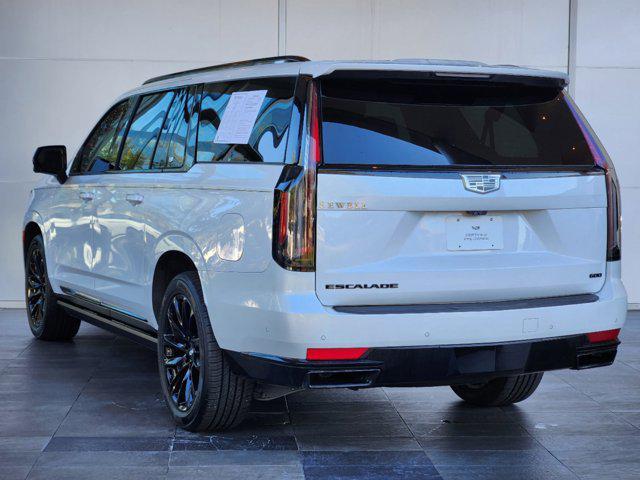 used 2023 Cadillac Escalade ESV car, priced at $84,998