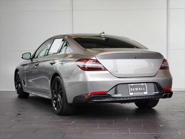 used 2023 Genesis G70 car, priced at $29,998