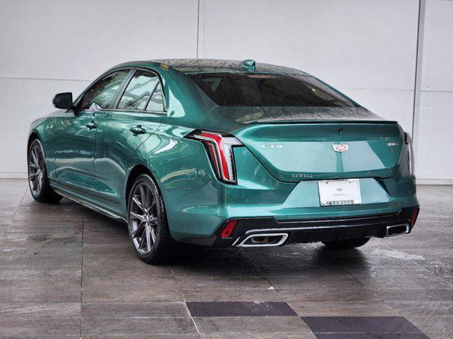 new 2025 Cadillac CT4 car, priced at $46,660