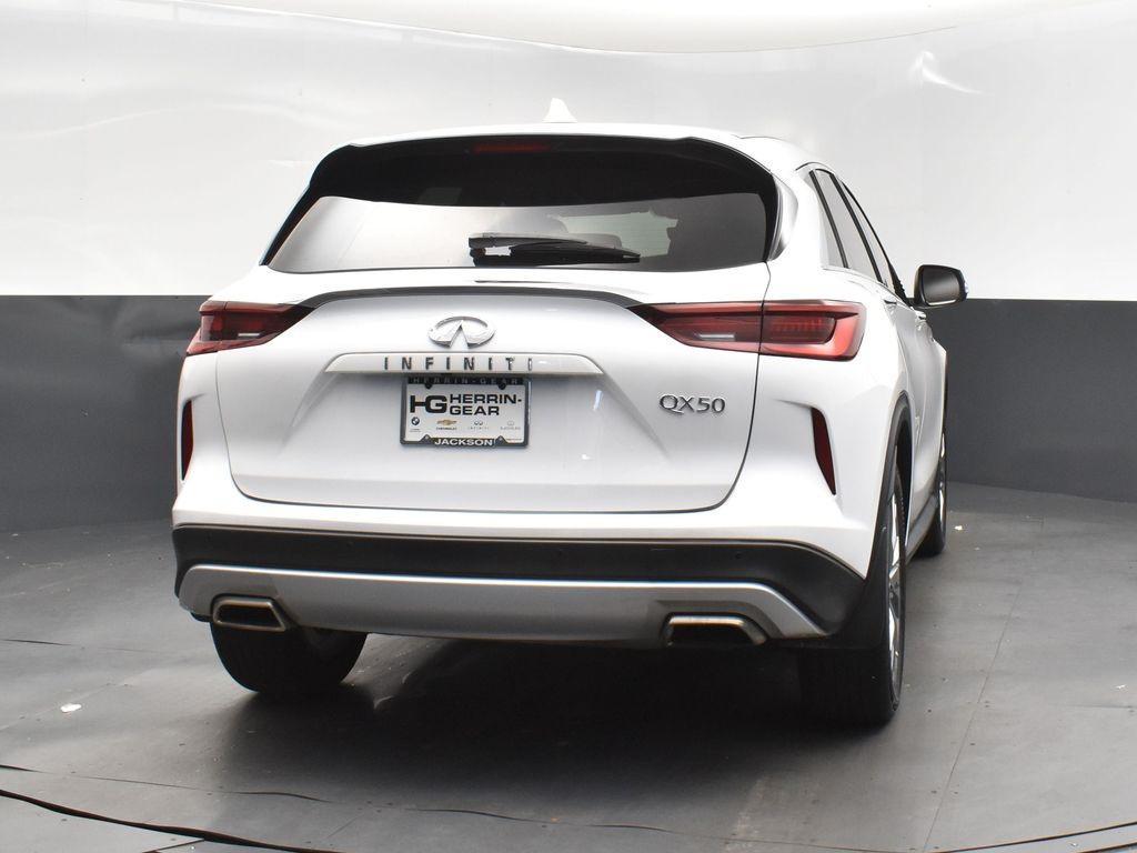 used 2023 INFINITI QX50 car, priced at $27,500