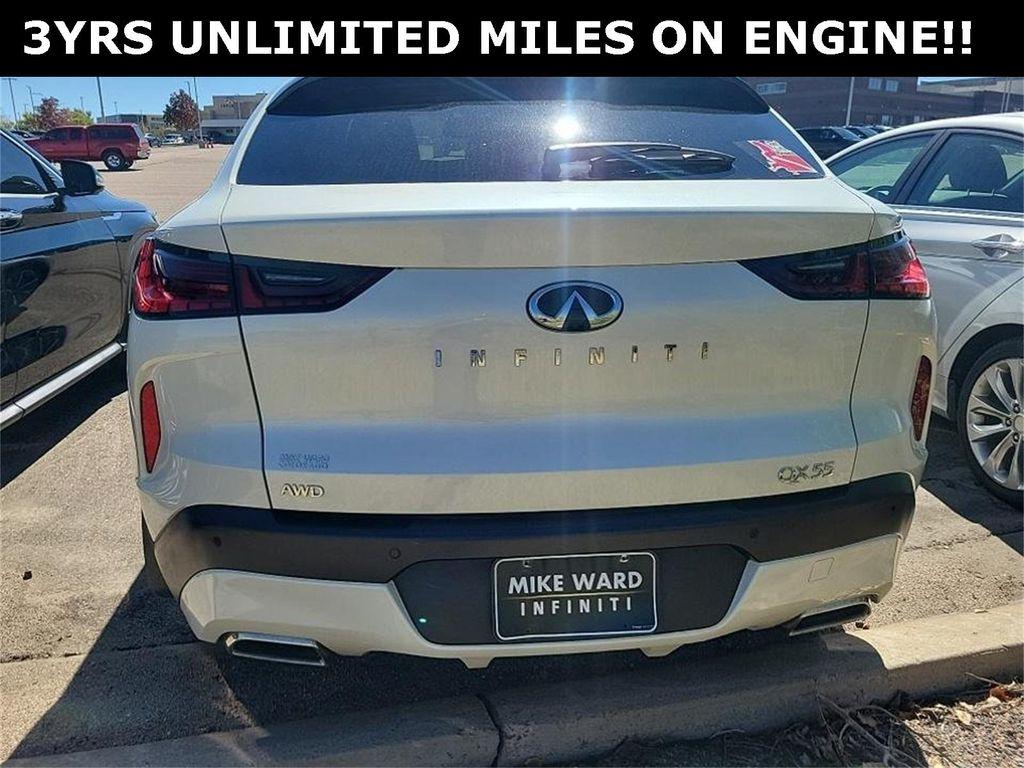 used 2023 INFINITI QX55 car, priced at $34,000