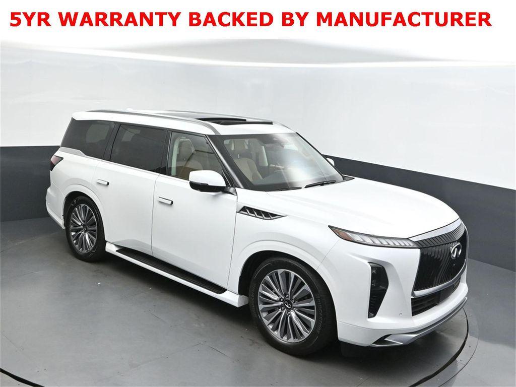 used 2025 INFINITI QX80 car, priced at $79,000