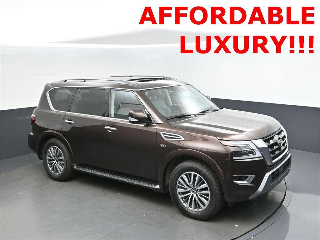 used 2021 Nissan Armada car, priced at $25,500