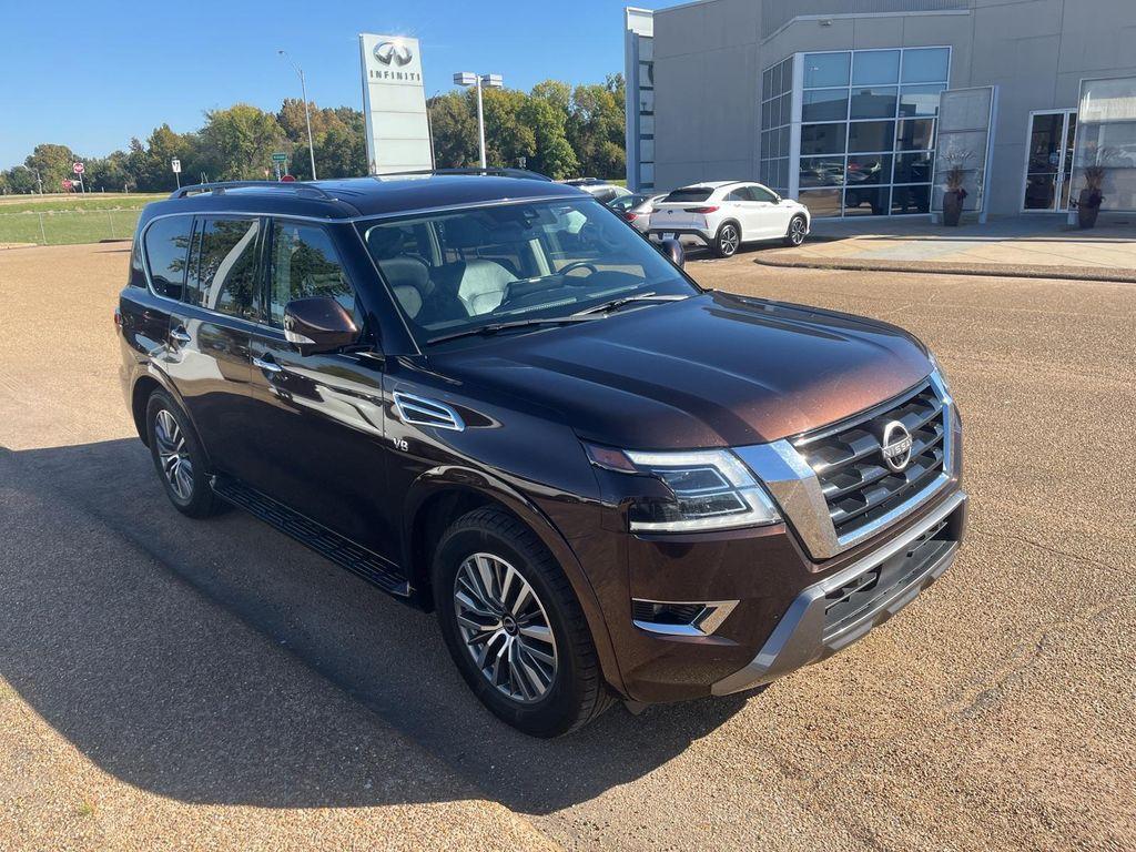 used 2021 Nissan Armada car, priced at $25,800