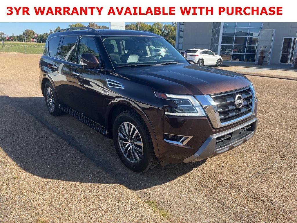 used 2021 Nissan Armada car, priced at $25,800