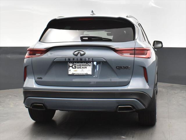 new 2025 INFINITI QX50 car, priced at $53,965
