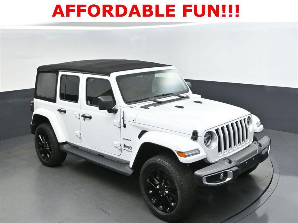 used 2021 Jeep Wrangler Unlimited 4xe car, priced at $29,900