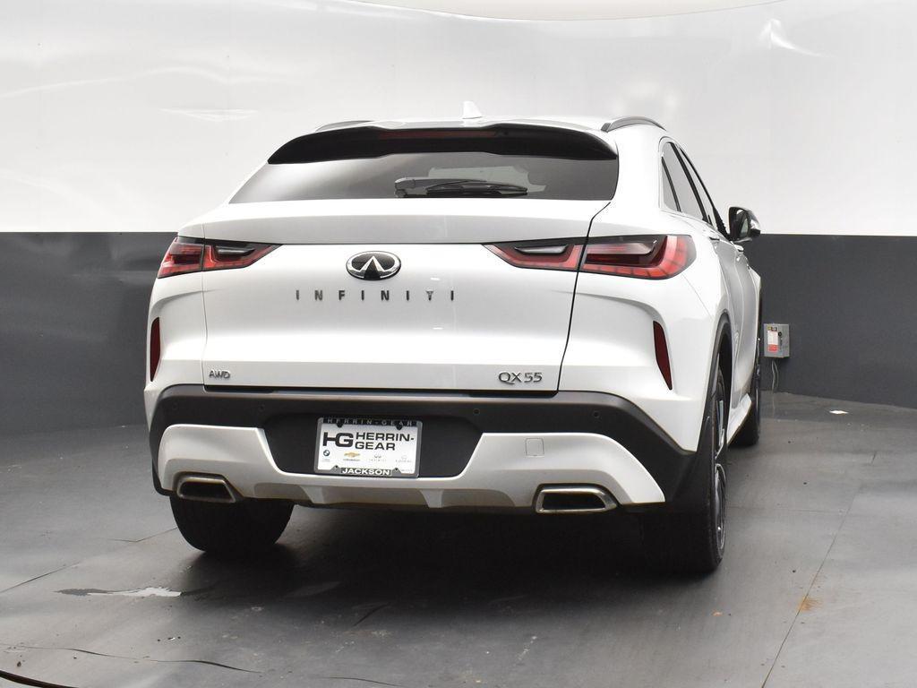 used 2025 INFINITI QX55 car, priced at $39,000
