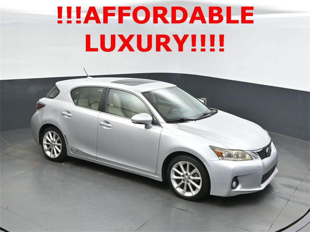 used 2012 Lexus CT 200h car, priced at $8,400