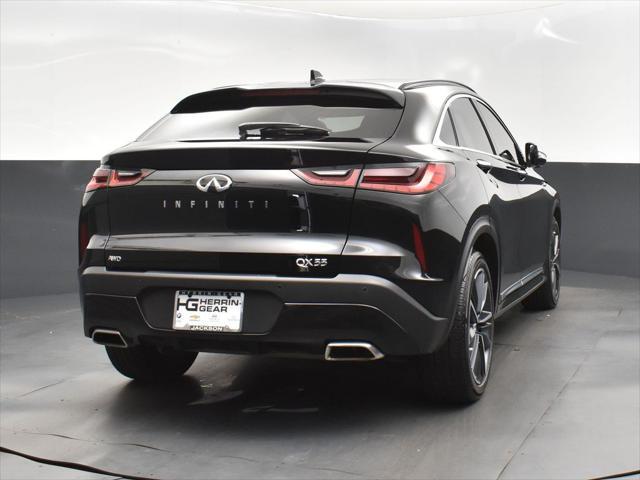 used 2025 INFINITI QX55 car, priced at $39,333