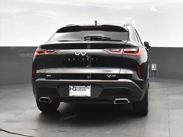 used 2025 INFINITI QX55 car, priced at $39,333