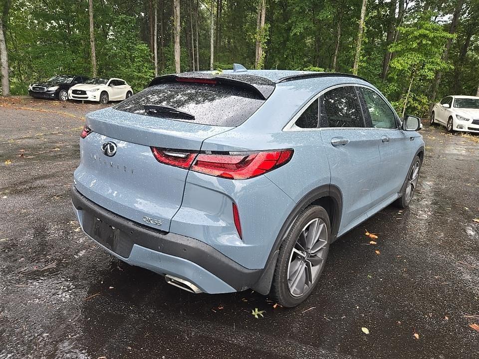 used 2022 INFINITI QX55 car, priced at $36,000