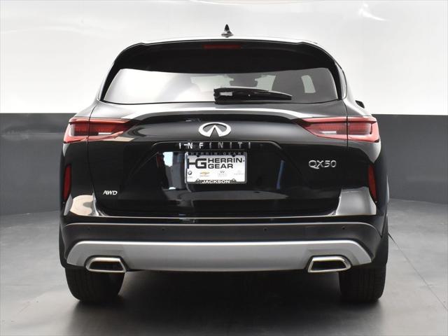 new 2025 INFINITI QX50 car, priced at $44,585