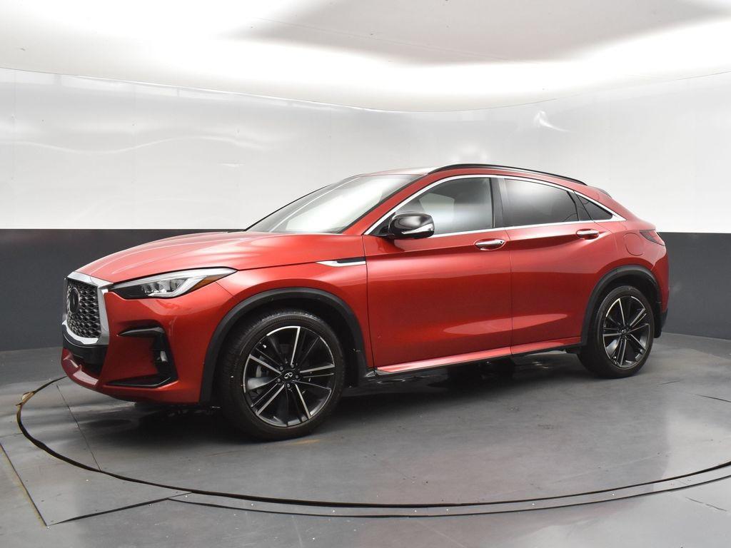 used 2022 INFINITI QX55 car, priced at $32,000
