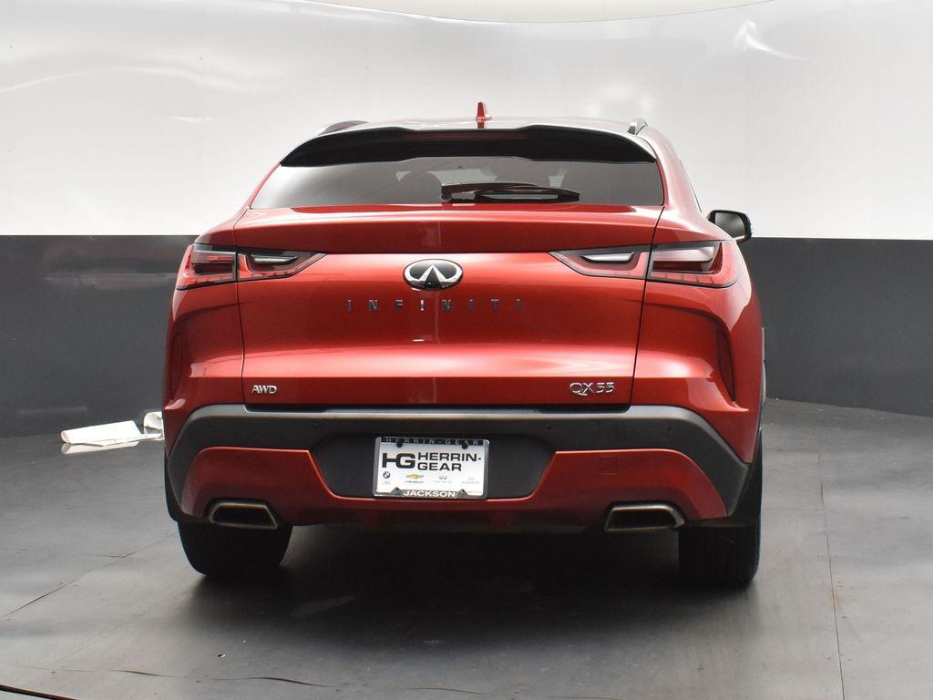 used 2022 INFINITI QX55 car, priced at $32,000