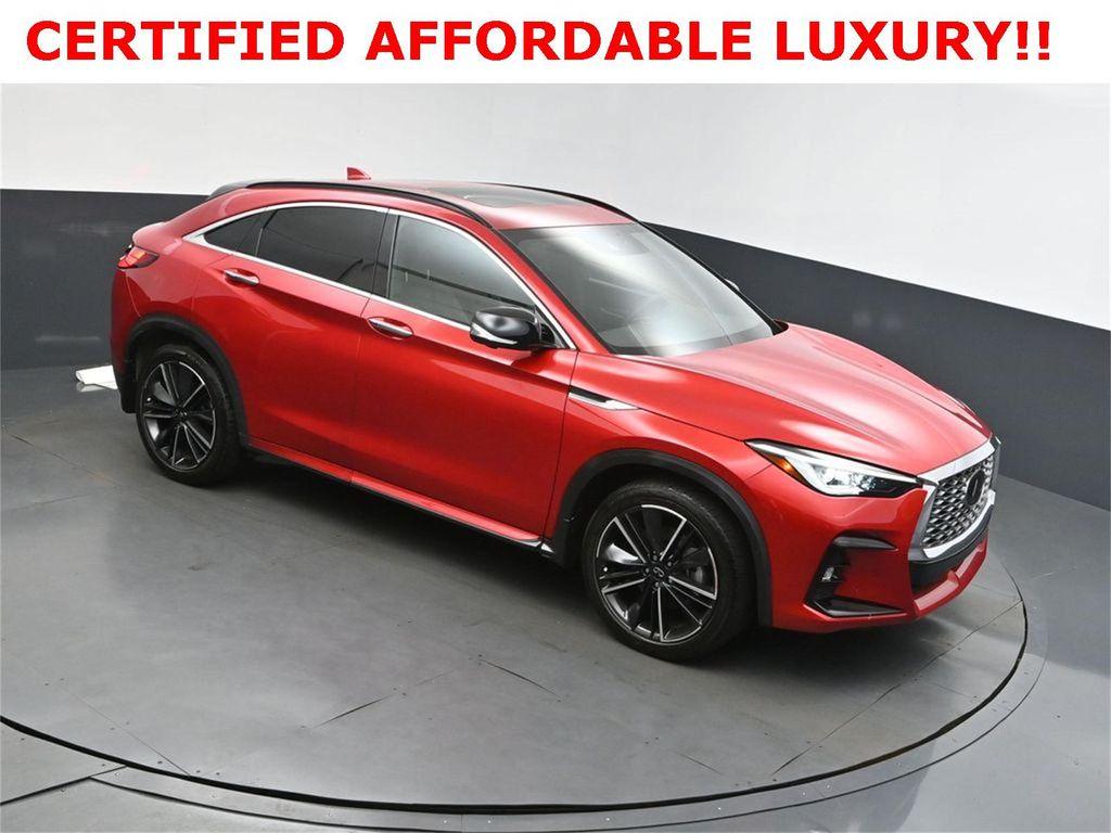 used 2022 INFINITI QX55 car, priced at $29,988