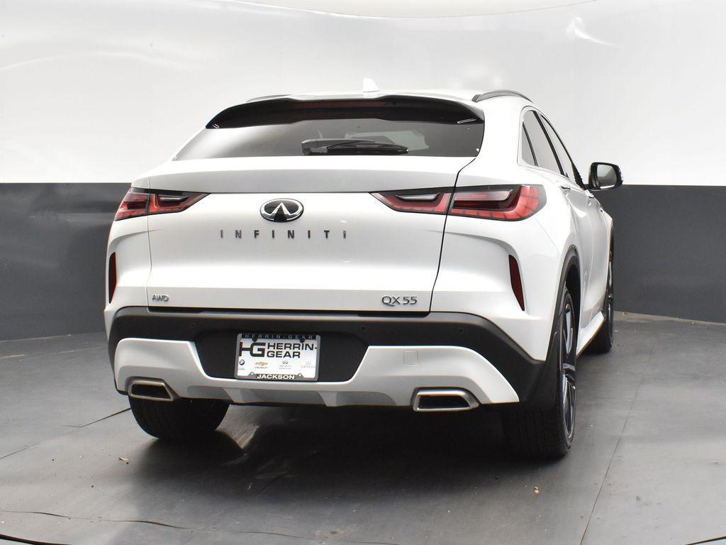 new 2025 INFINITI QX55 car, priced at $59,770