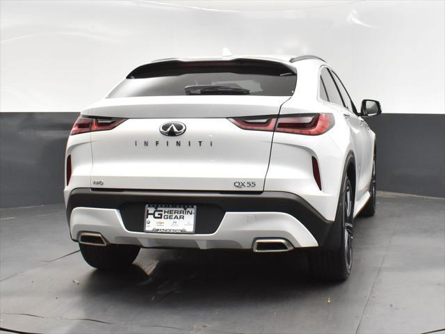 new 2025 INFINITI QX55 car, priced at $62,635