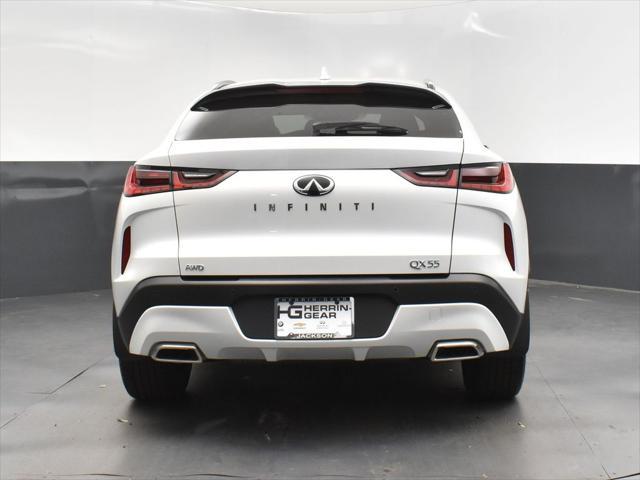 new 2025 INFINITI QX55 car, priced at $62,635