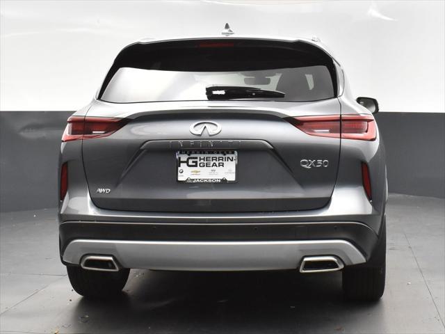 new 2025 INFINITI QX50 car, priced at $46,454