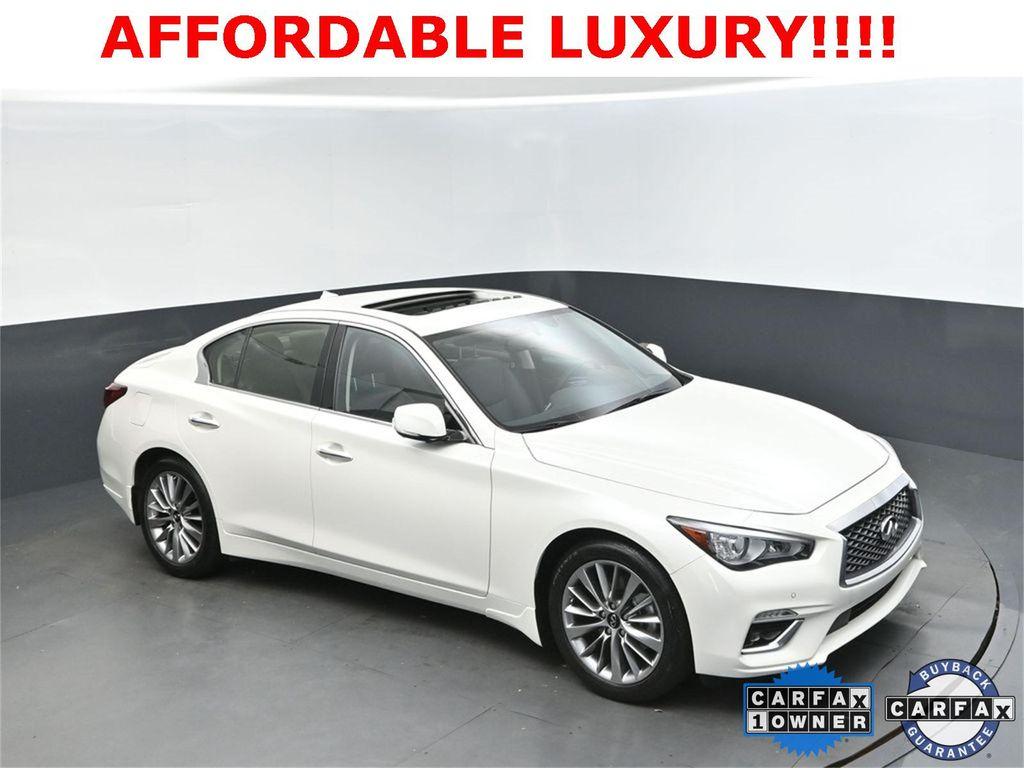 used 2023 INFINITI Q50 car, priced at $34,000