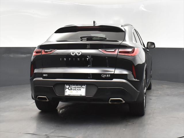 used 2022 INFINITI QX55 car, priced at $31,188