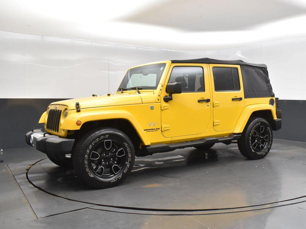 used 2015 Jeep Wrangler Unlimited car, priced at $16,600