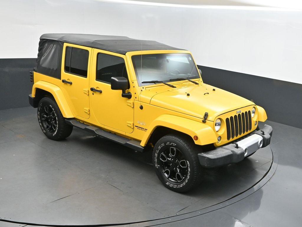 used 2015 Jeep Wrangler Unlimited car, priced at $17,500