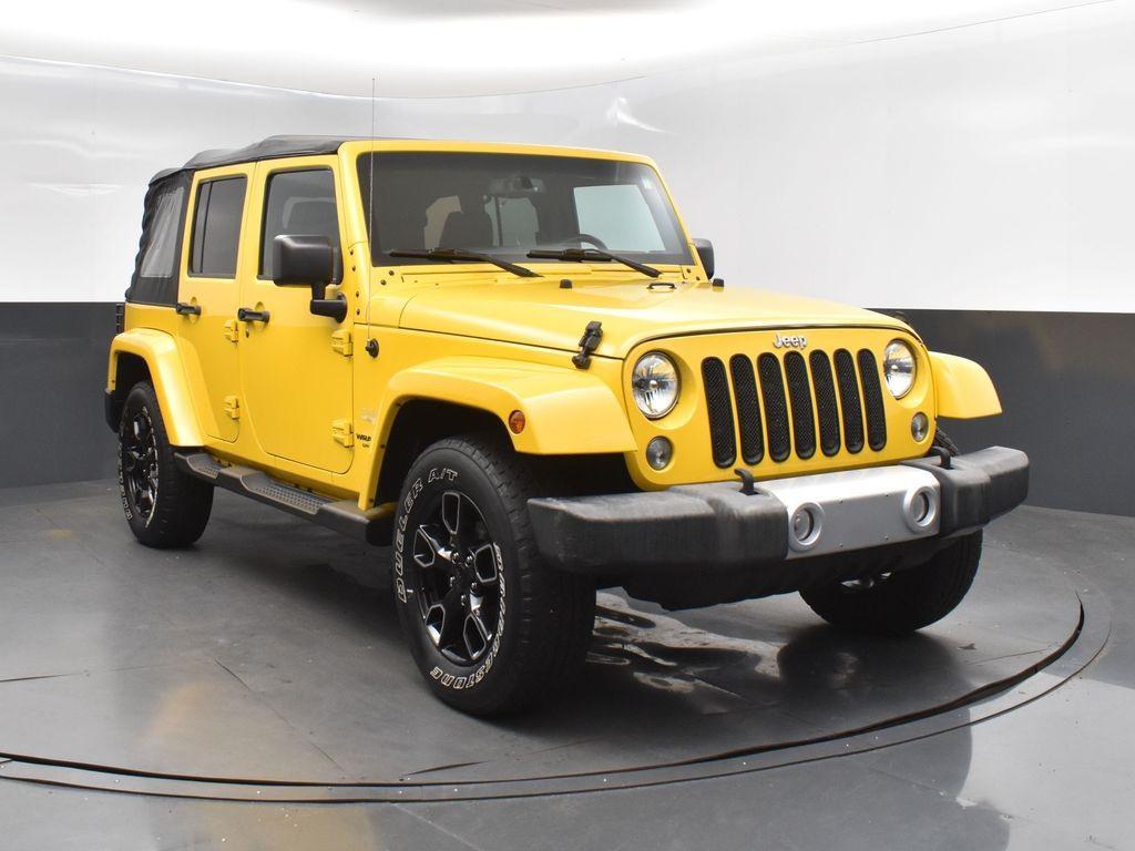 used 2015 Jeep Wrangler Unlimited car, priced at $16,600
