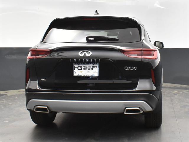 new 2025 INFINITI QX50 car, priced at $44,585