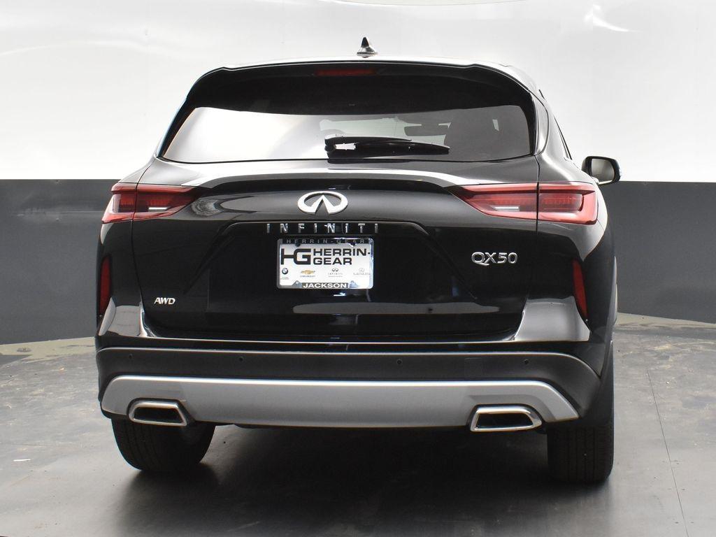 new 2025 INFINITI QX50 car, priced at $42,843