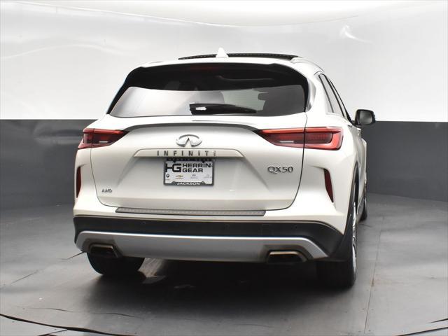 used 2021 INFINITI QX50 car, priced at $30,000