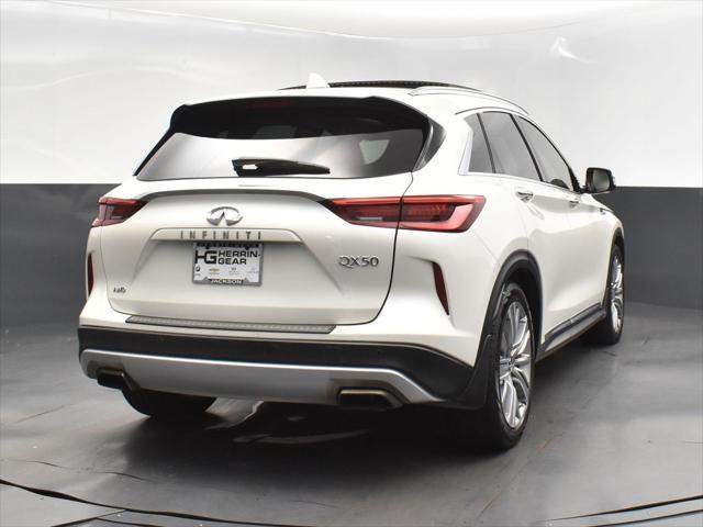 used 2021 INFINITI QX50 car, priced at $30,000
