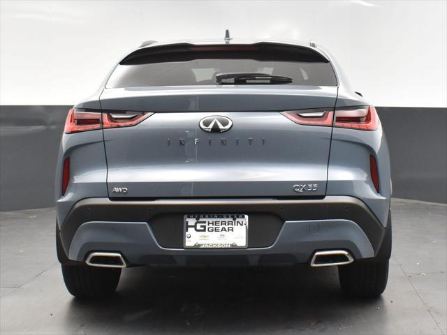 new 2025 INFINITI QX55 car, priced at $52,780
