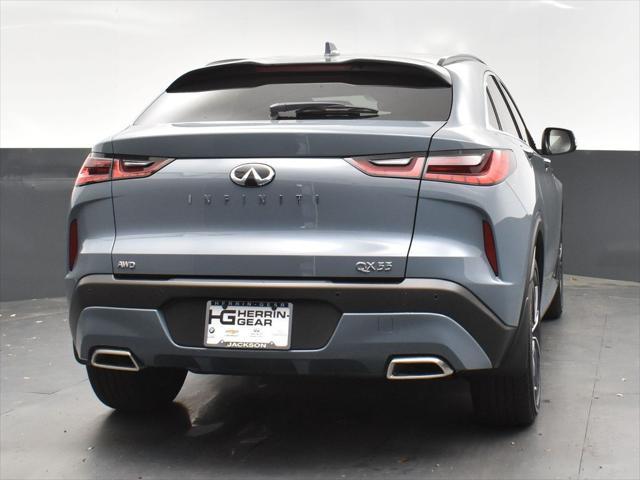 new 2025 INFINITI QX55 car, priced at $52,780