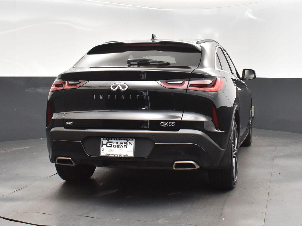 used 2025 INFINITI QX55 car, priced at $41,500