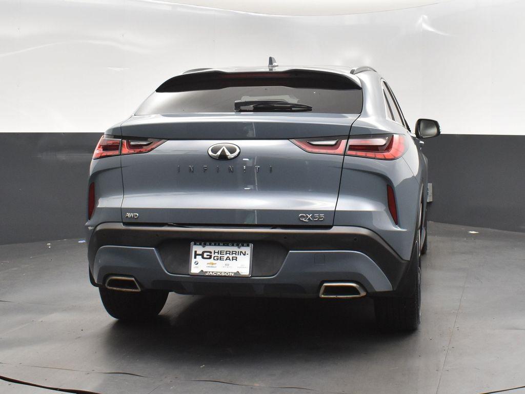 used 2022 INFINITI QX55 car, priced at $33,500