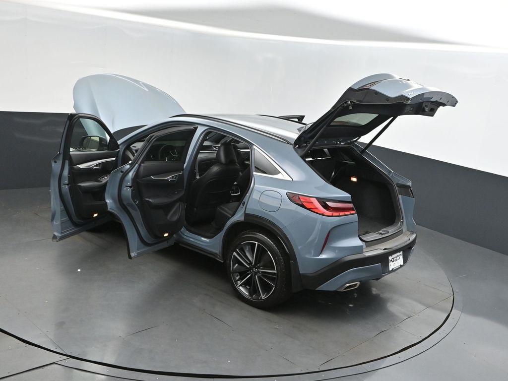 used 2022 INFINITI QX55 car, priced at $33,500