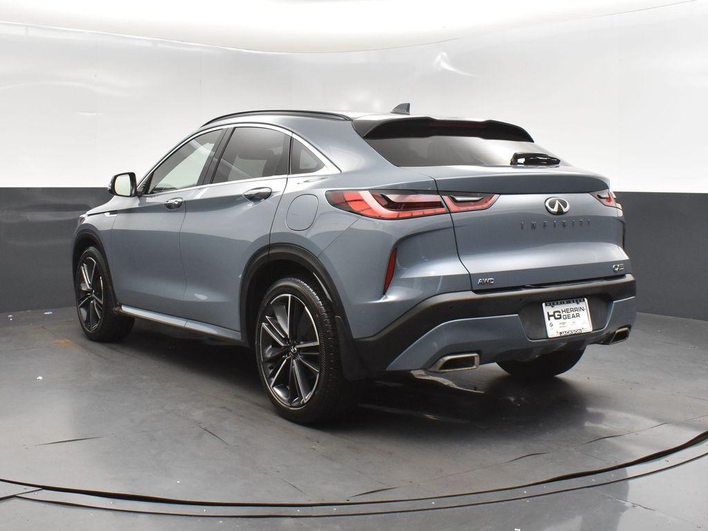 used 2022 INFINITI QX55 car, priced at $33,500
